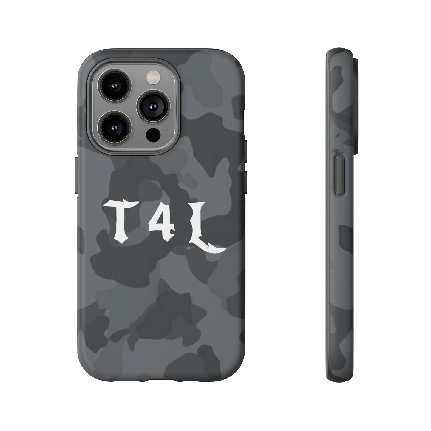 T4L Black Camo Phone Cases