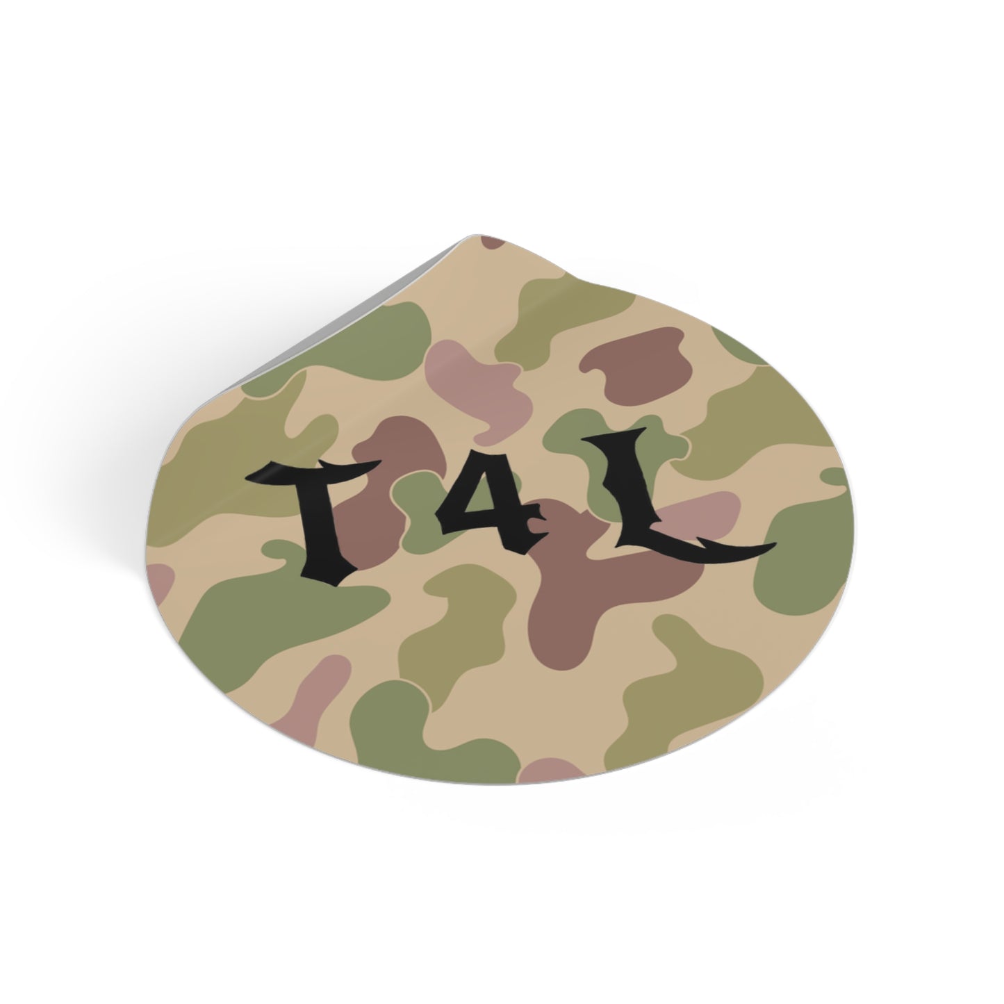 Retro Camo V2 Sticker