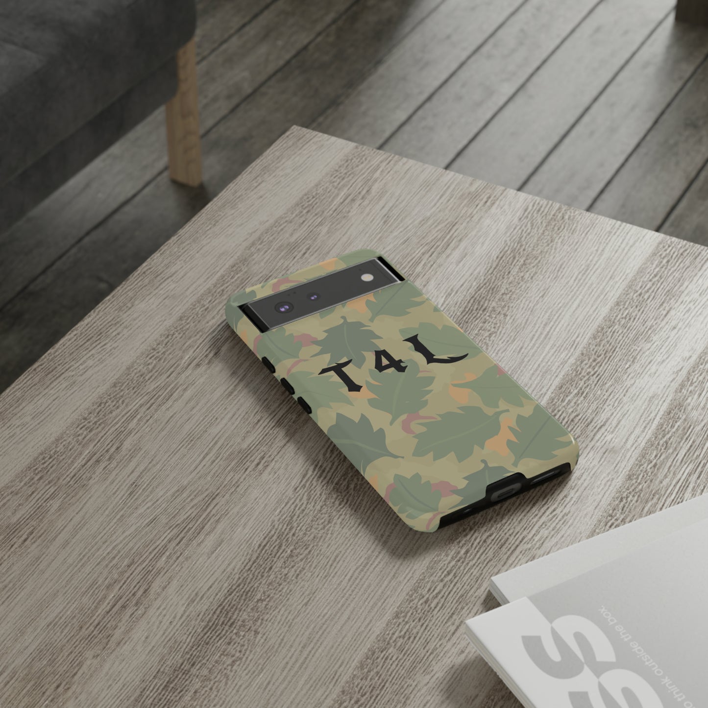 T4L leaf Camo Phone Cases