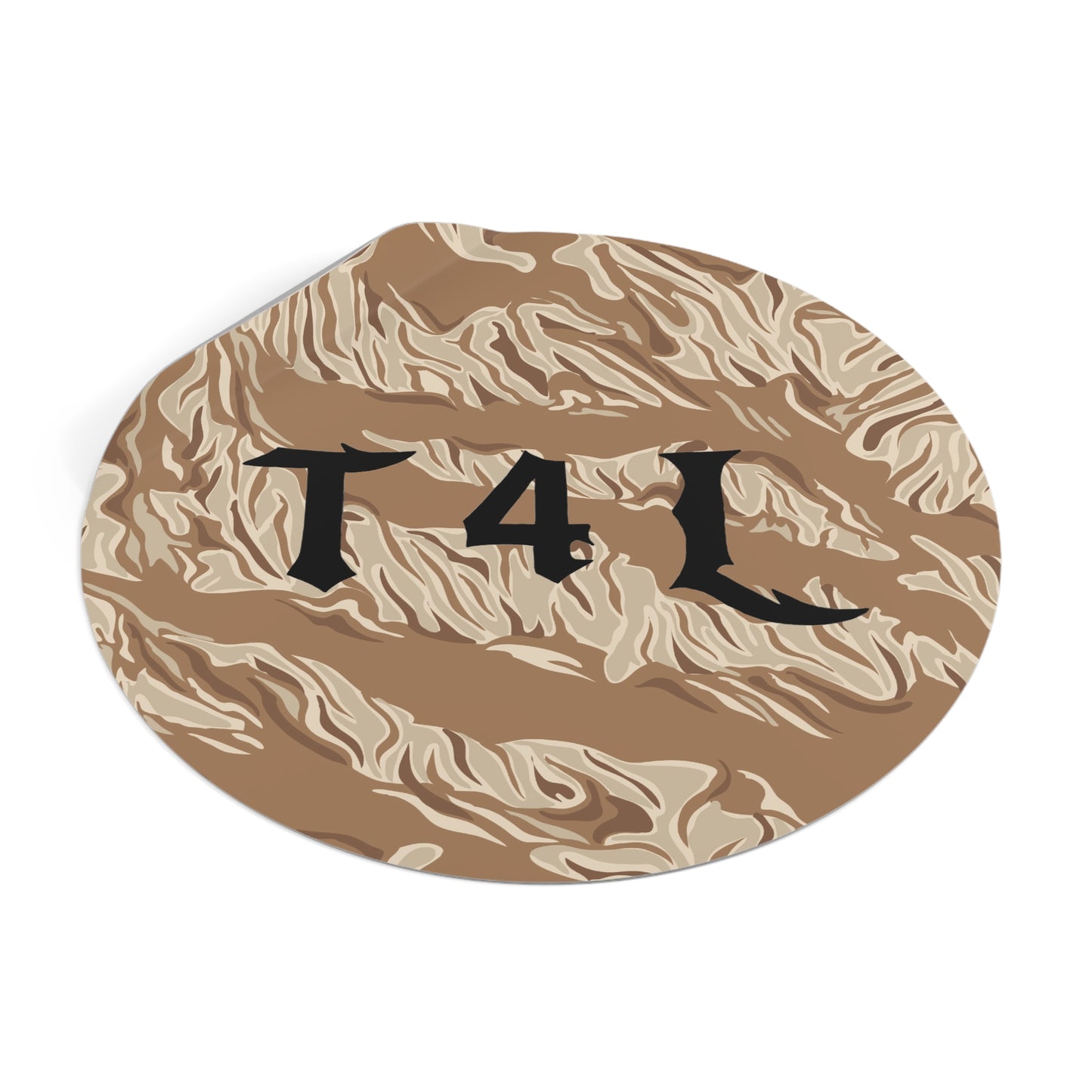 Brown Tiger Stripe Camo Sticker