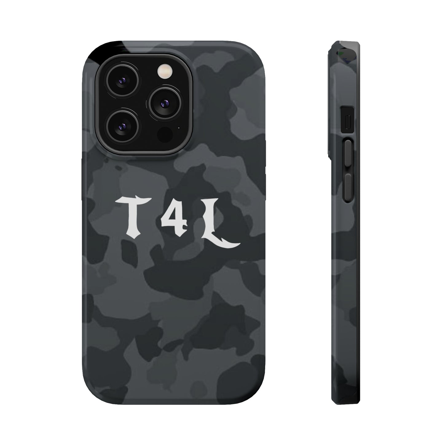 T4L Black Camo MagSafe Tough Cases