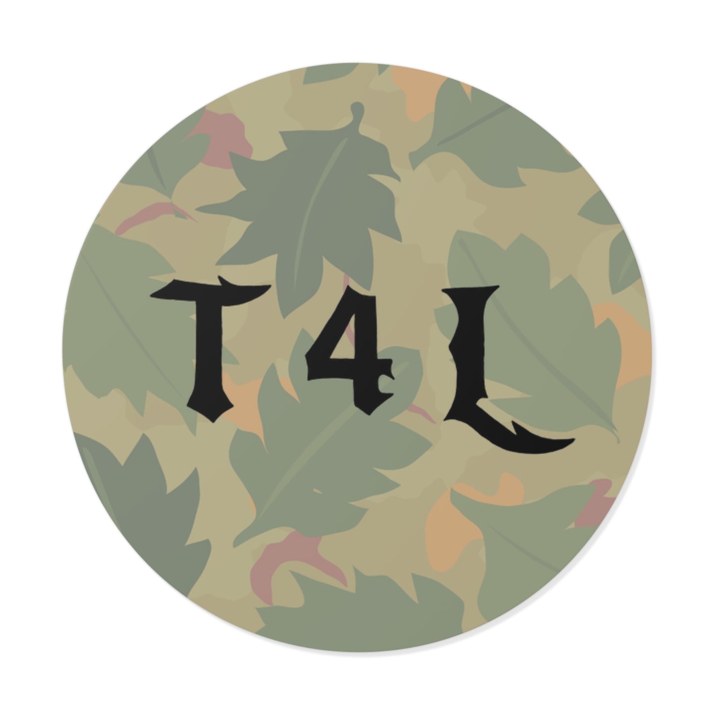 Leaf Camo Sticker