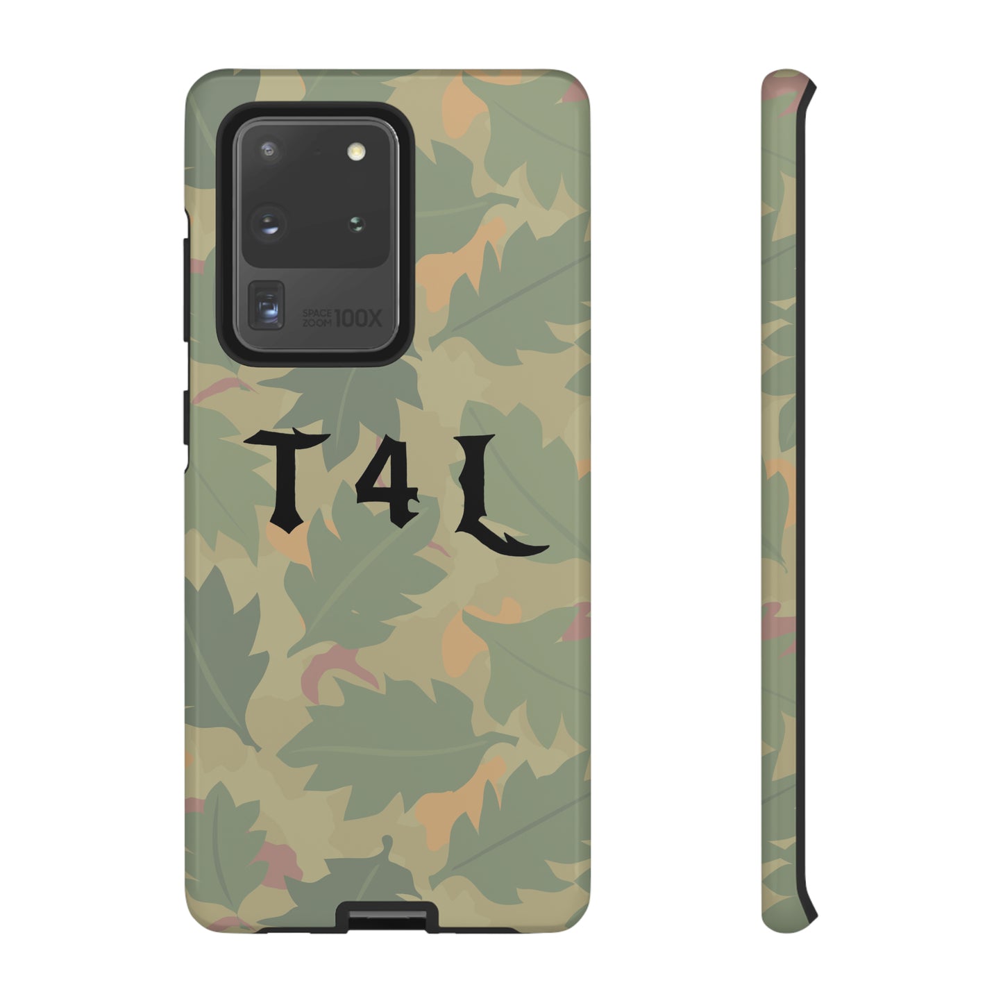 T4L leaf Camo Phone Cases