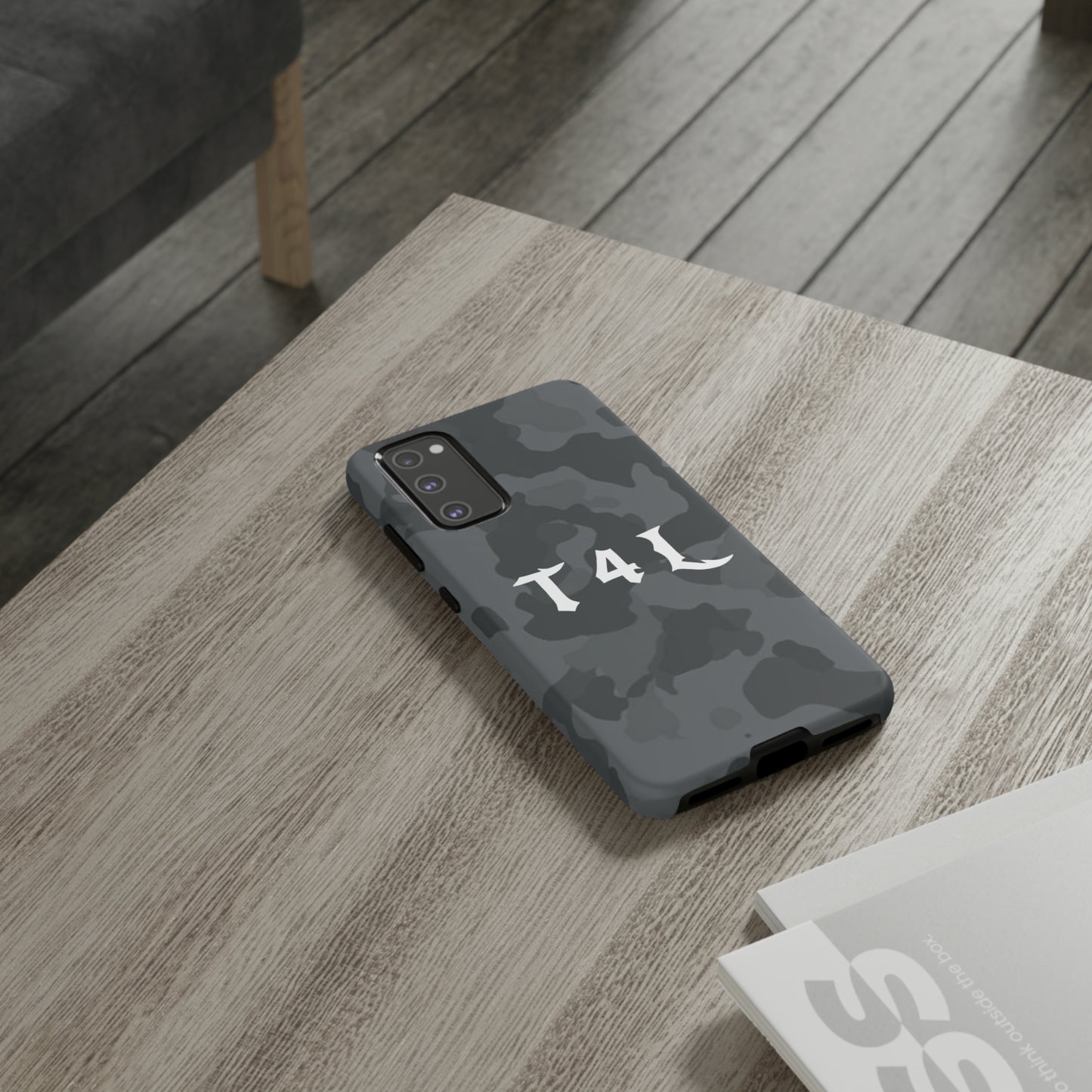 T4L Black Camo Phone Cases