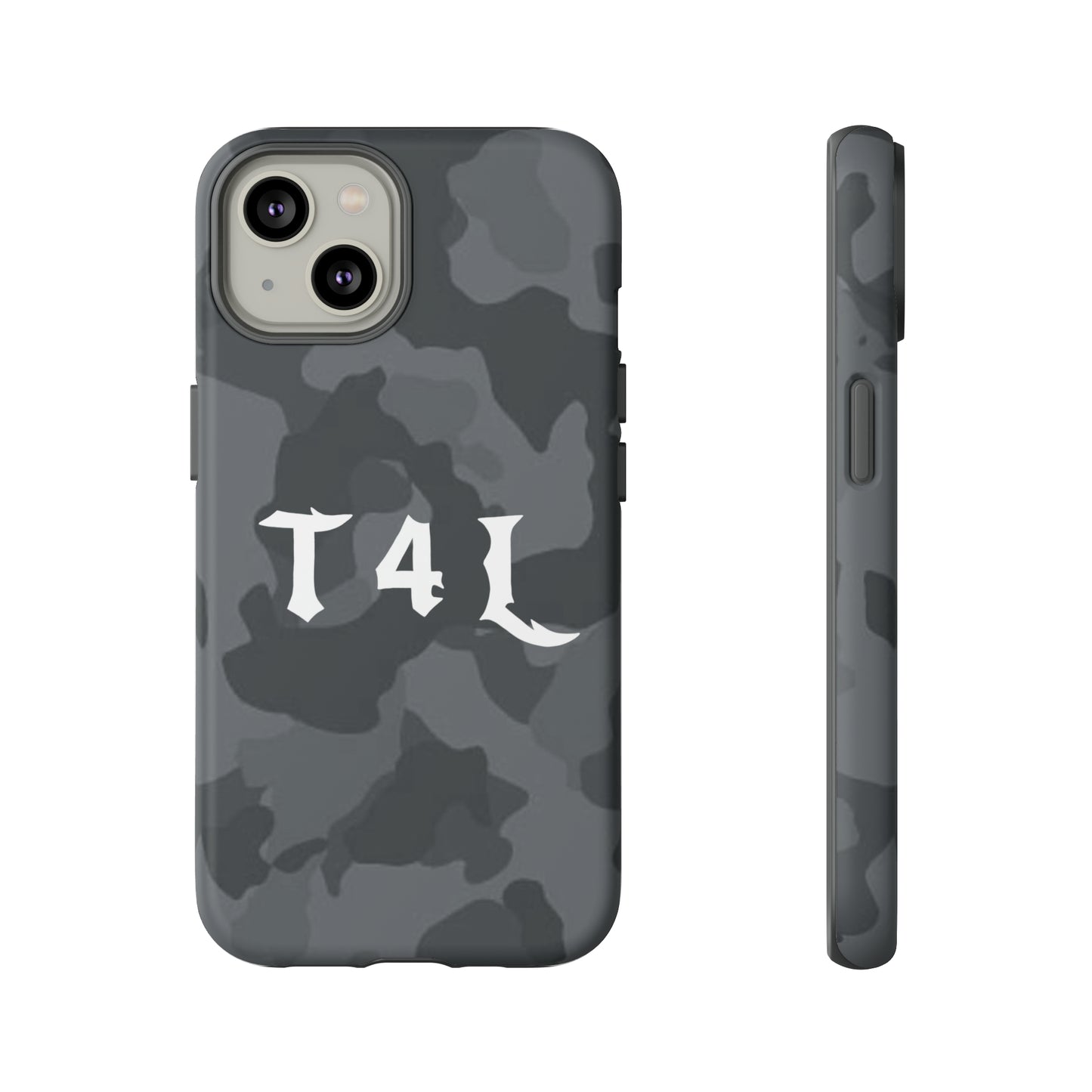 T4L Black Camo Phone Cases