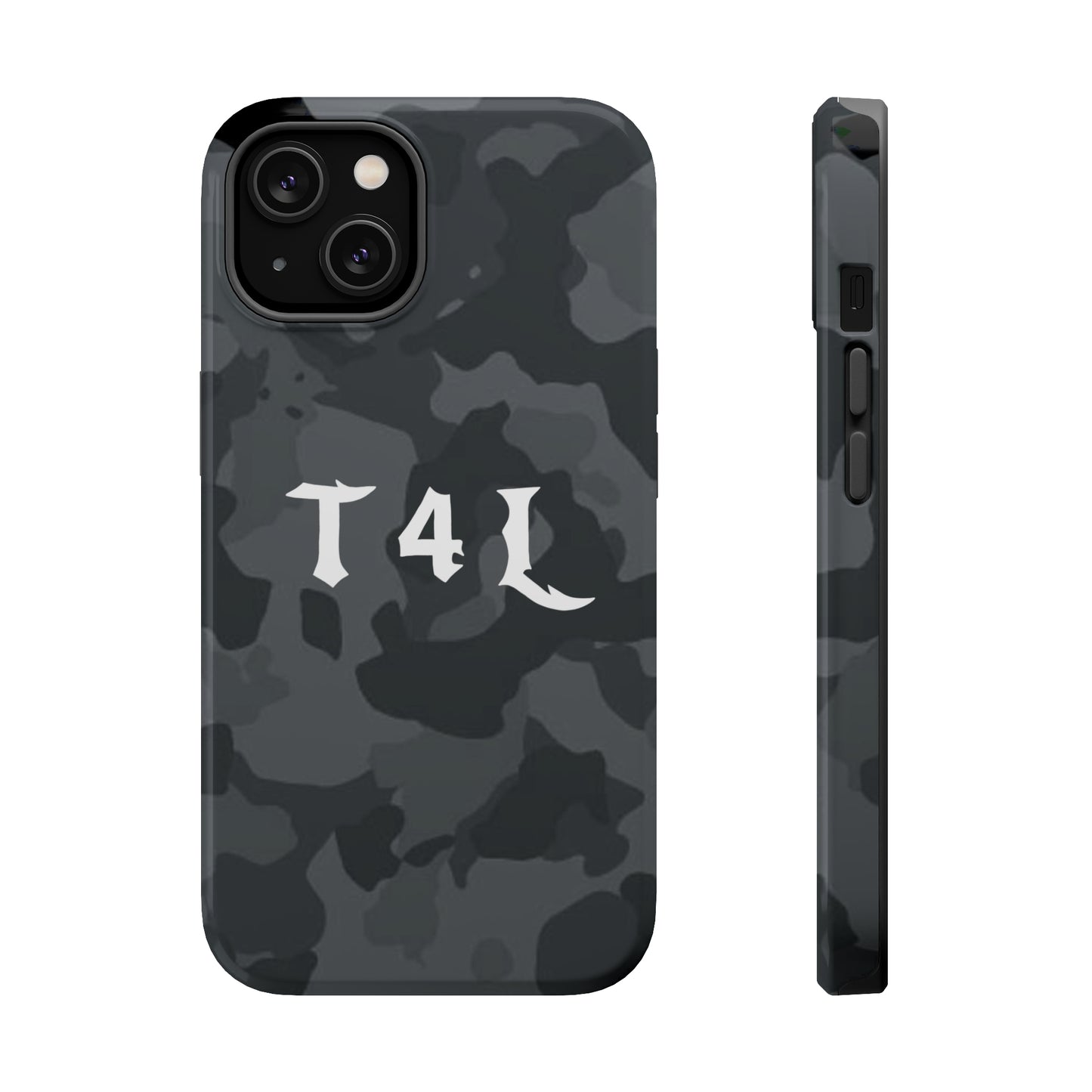 T4L Black Camo MagSafe Tough Cases