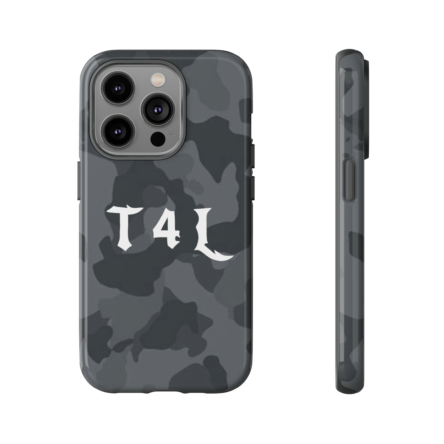 T4L Black Camo Phone Cases