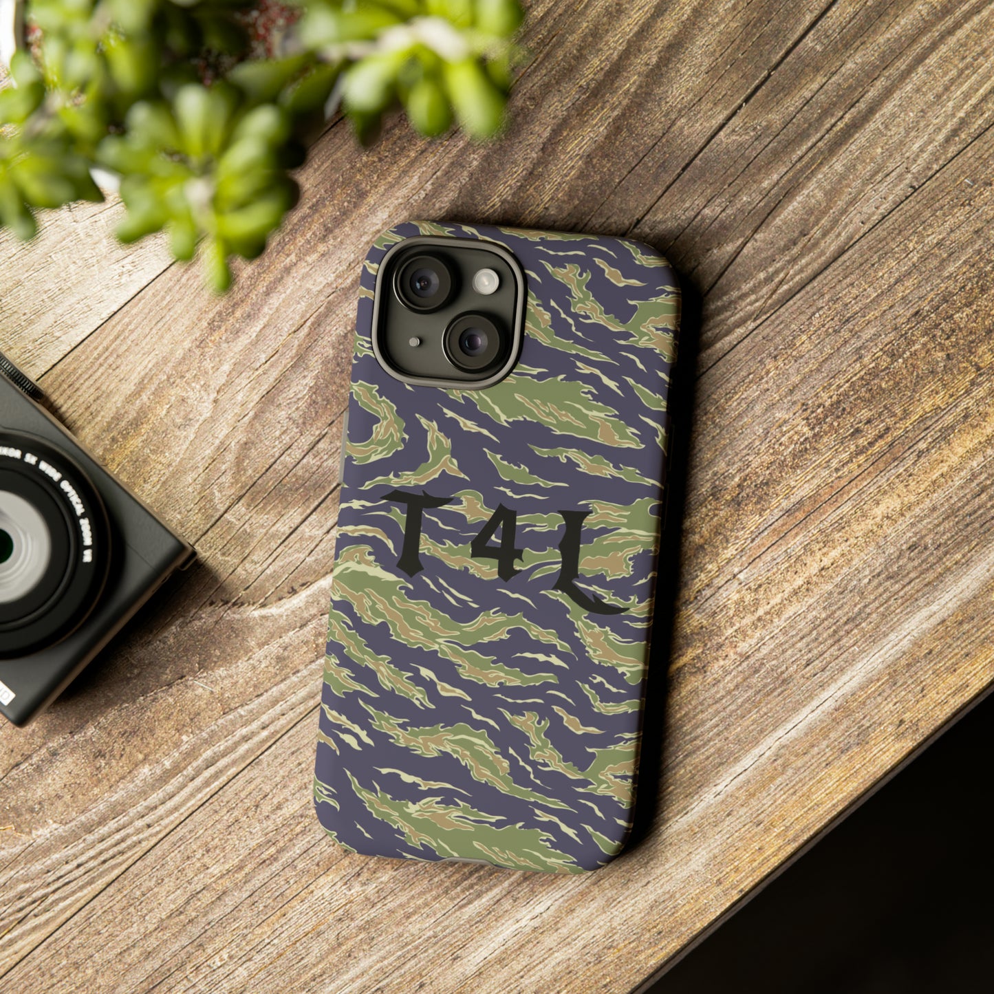 T4L Tiger Stripe Camo Phone Cases