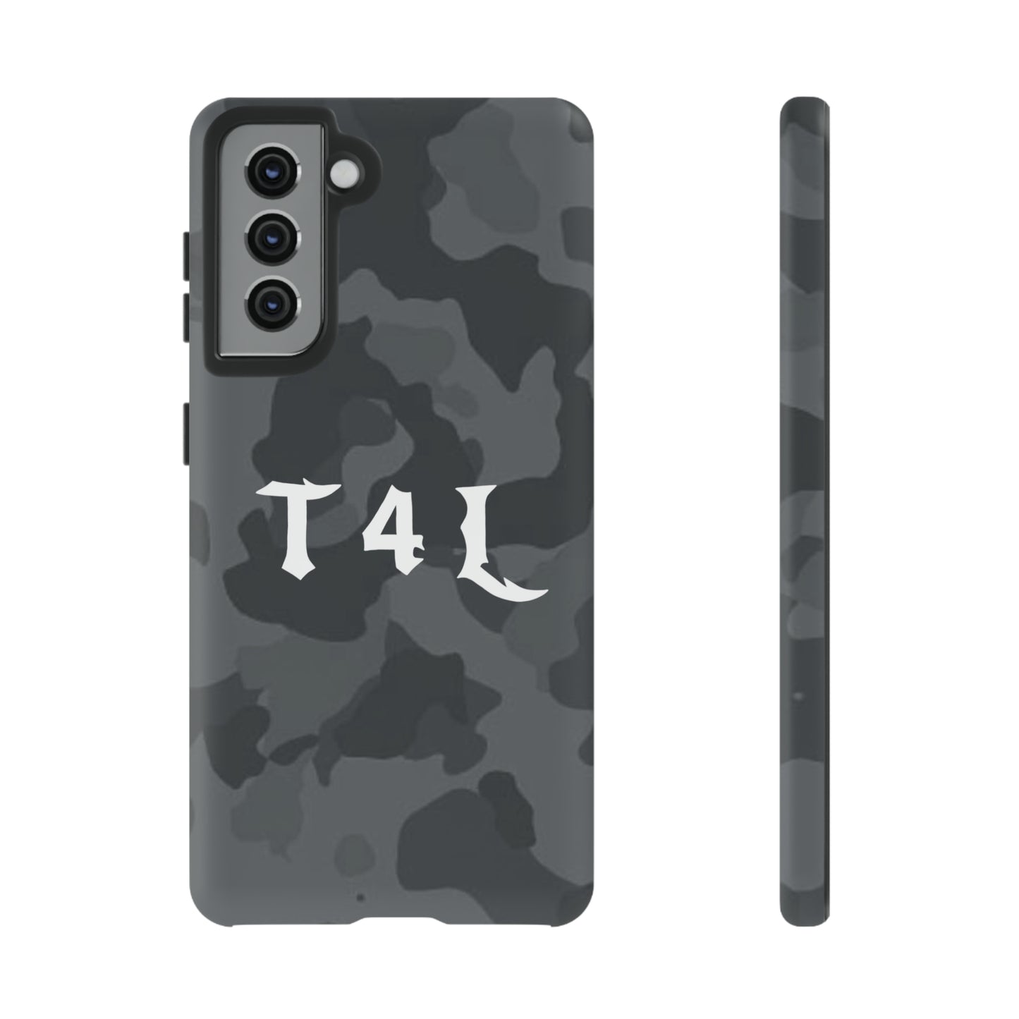 T4L Black Camo Phone Cases