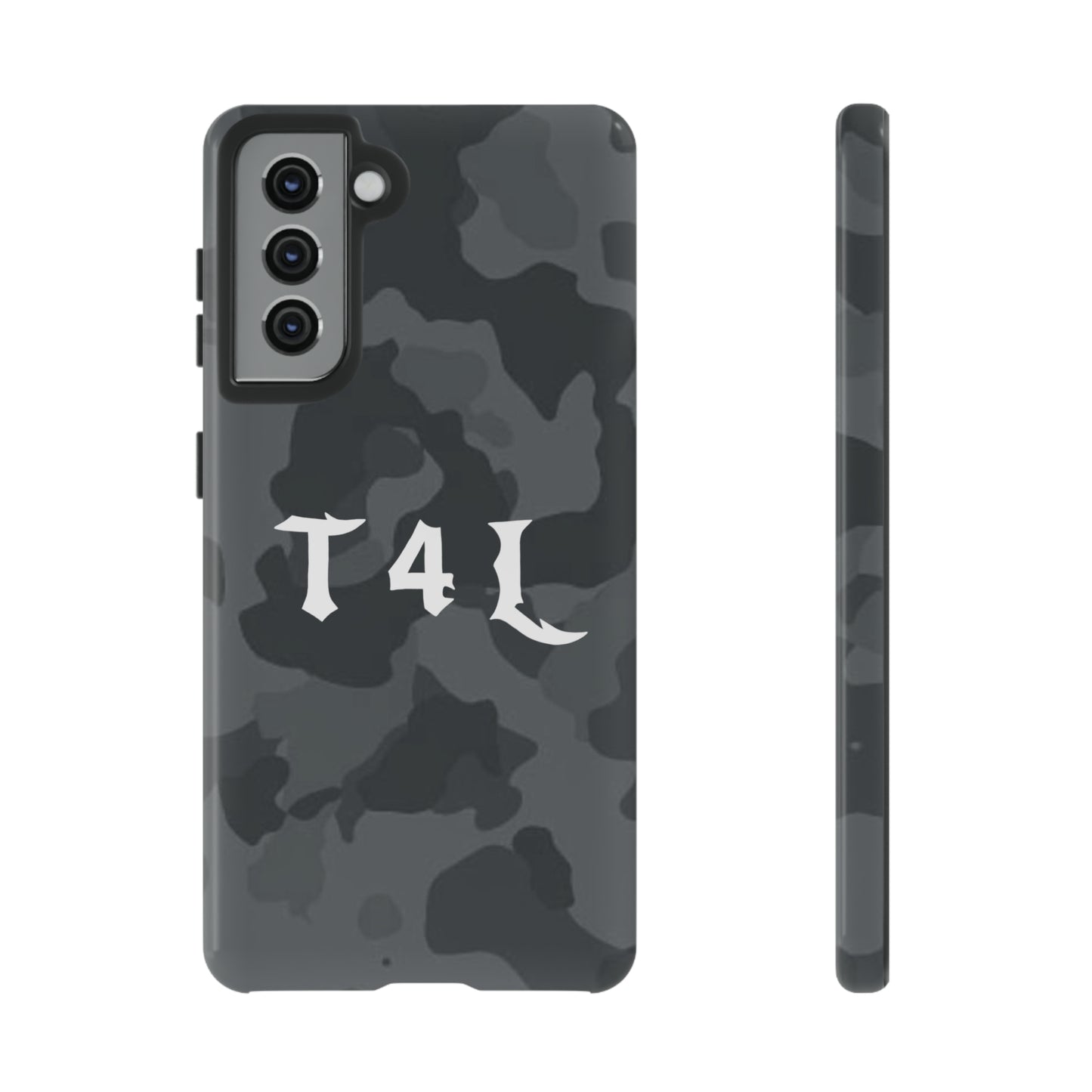 T4L Black Camo Phone Cases