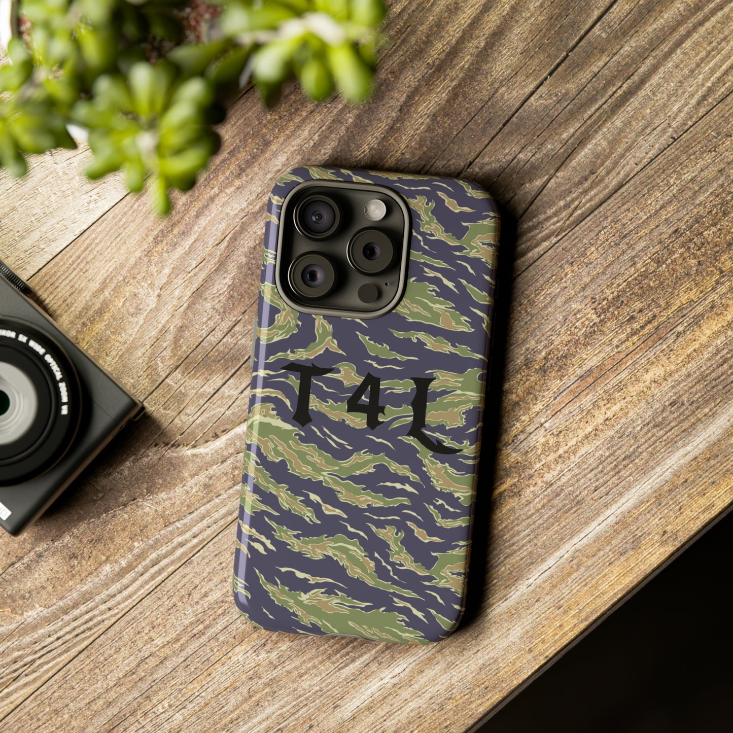 T4L Tiger Stripe Camo Phone Cases