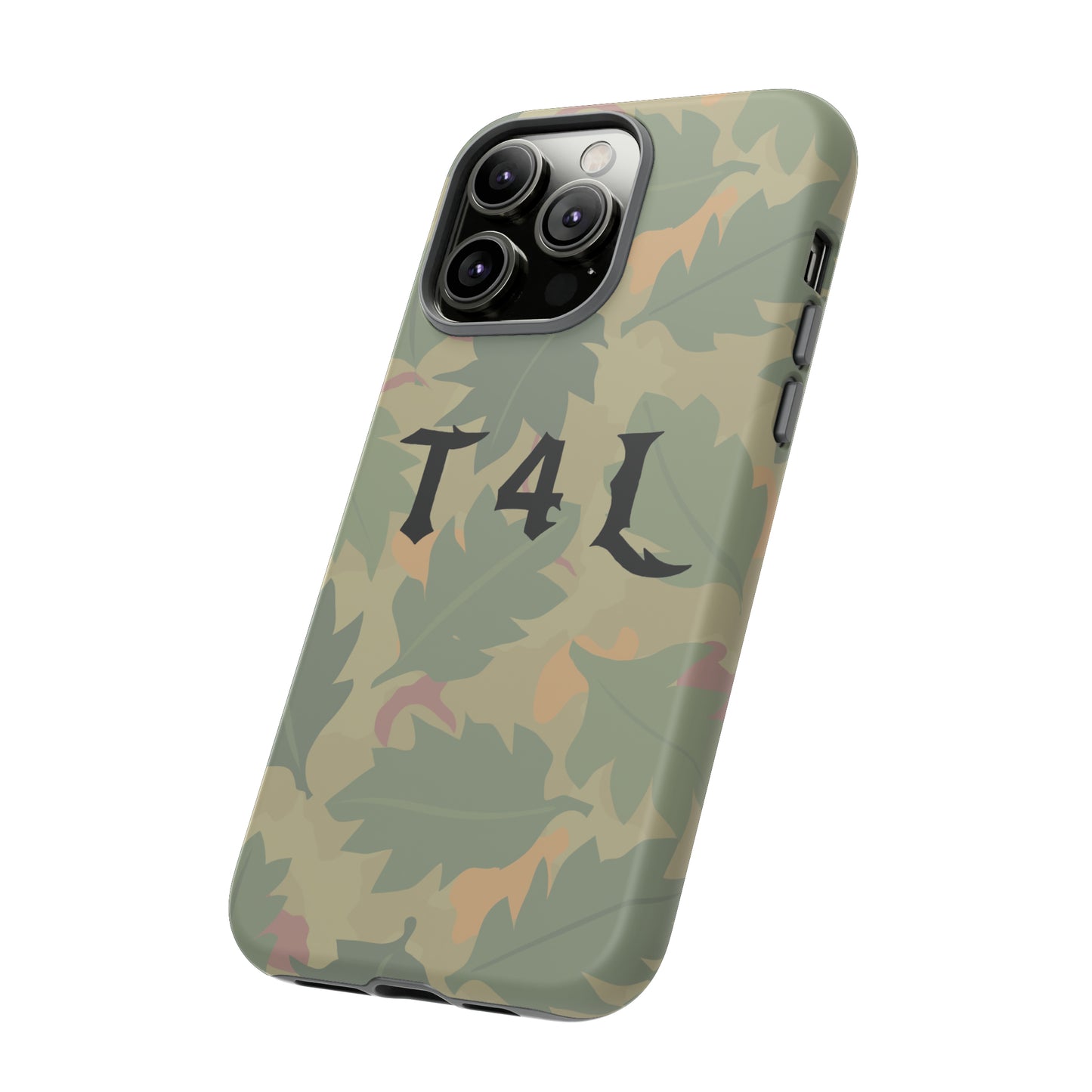 T4L leaf Camo Phone Cases