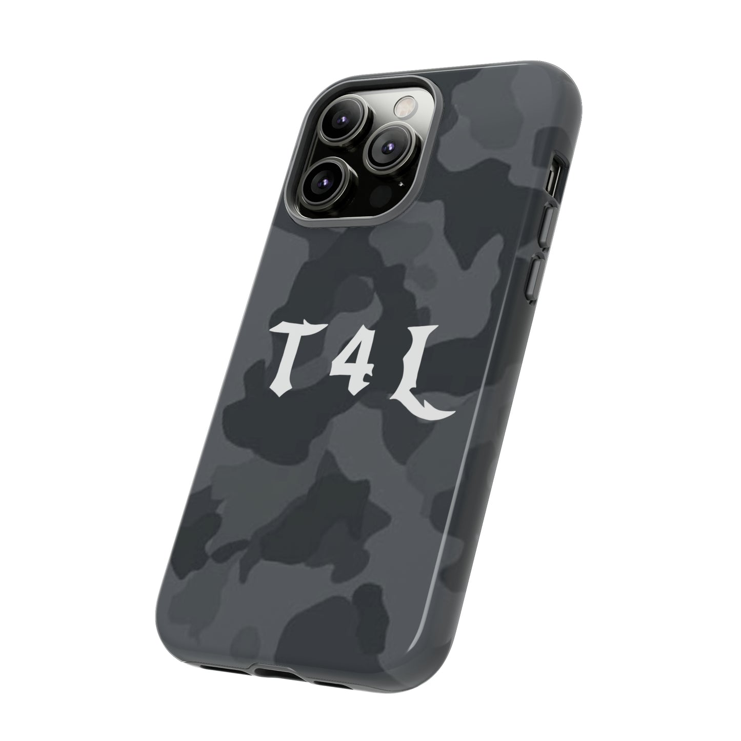 T4L Black Camo Phone Cases