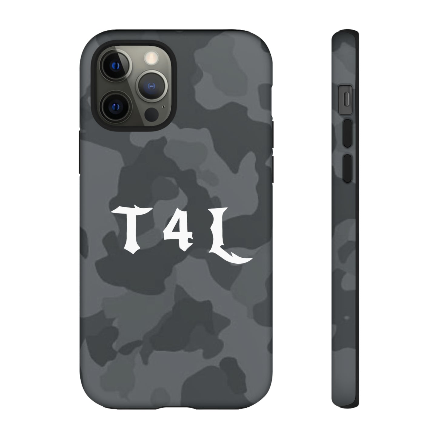 T4L Black Camo Phone Cases