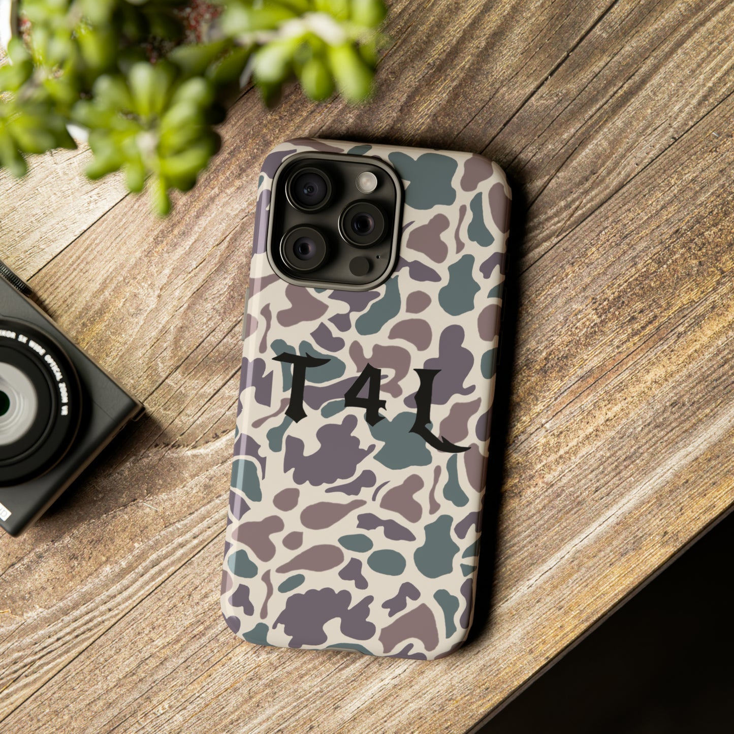 T4L Retro Camo Phone Cases