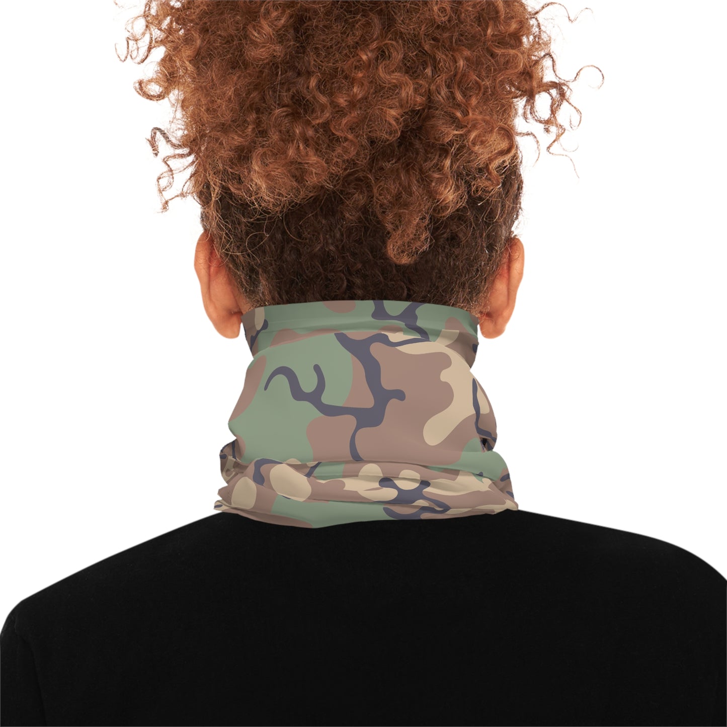 Woodland Camo Lightweight Neck Gaiter