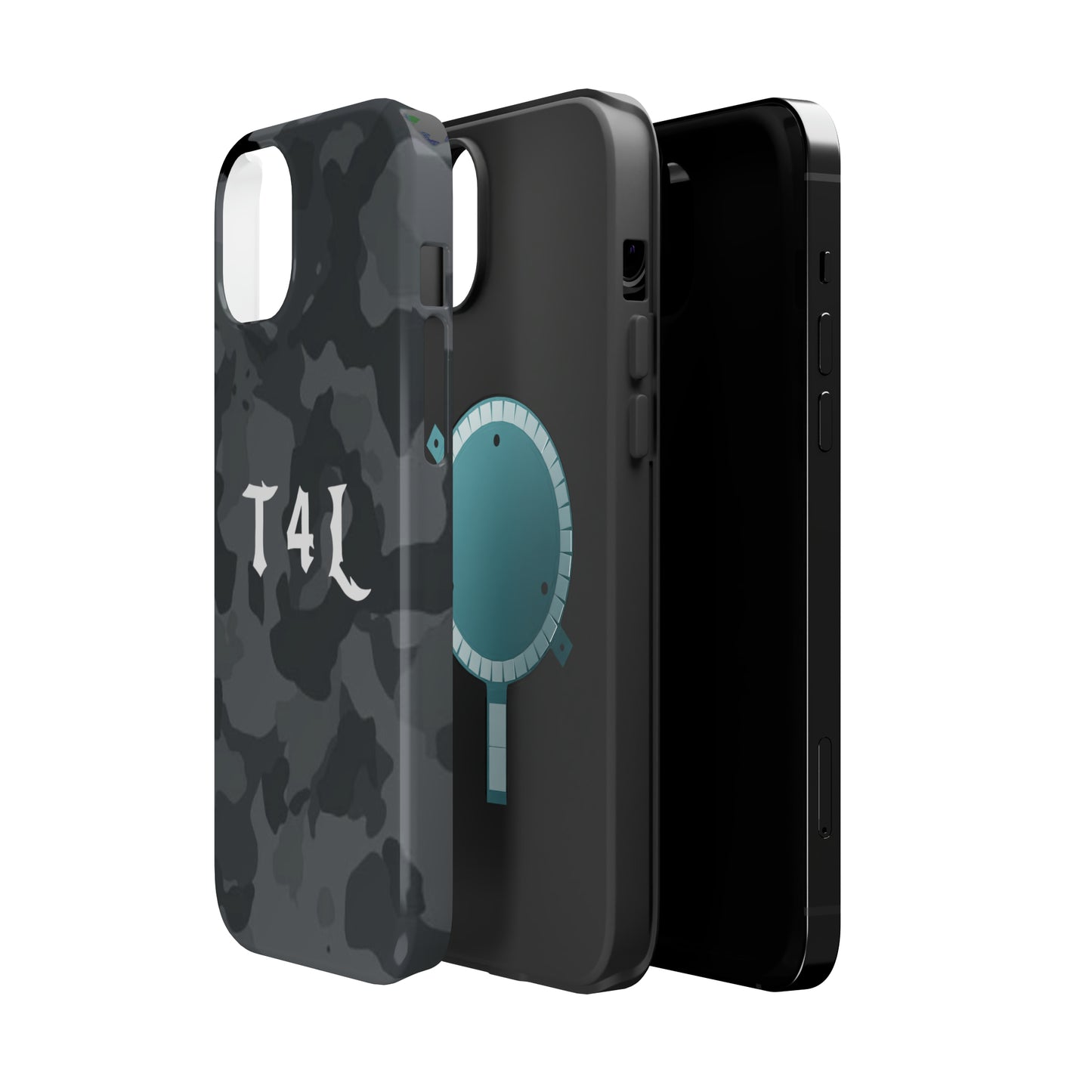 T4L Black Camo MagSafe Tough Cases