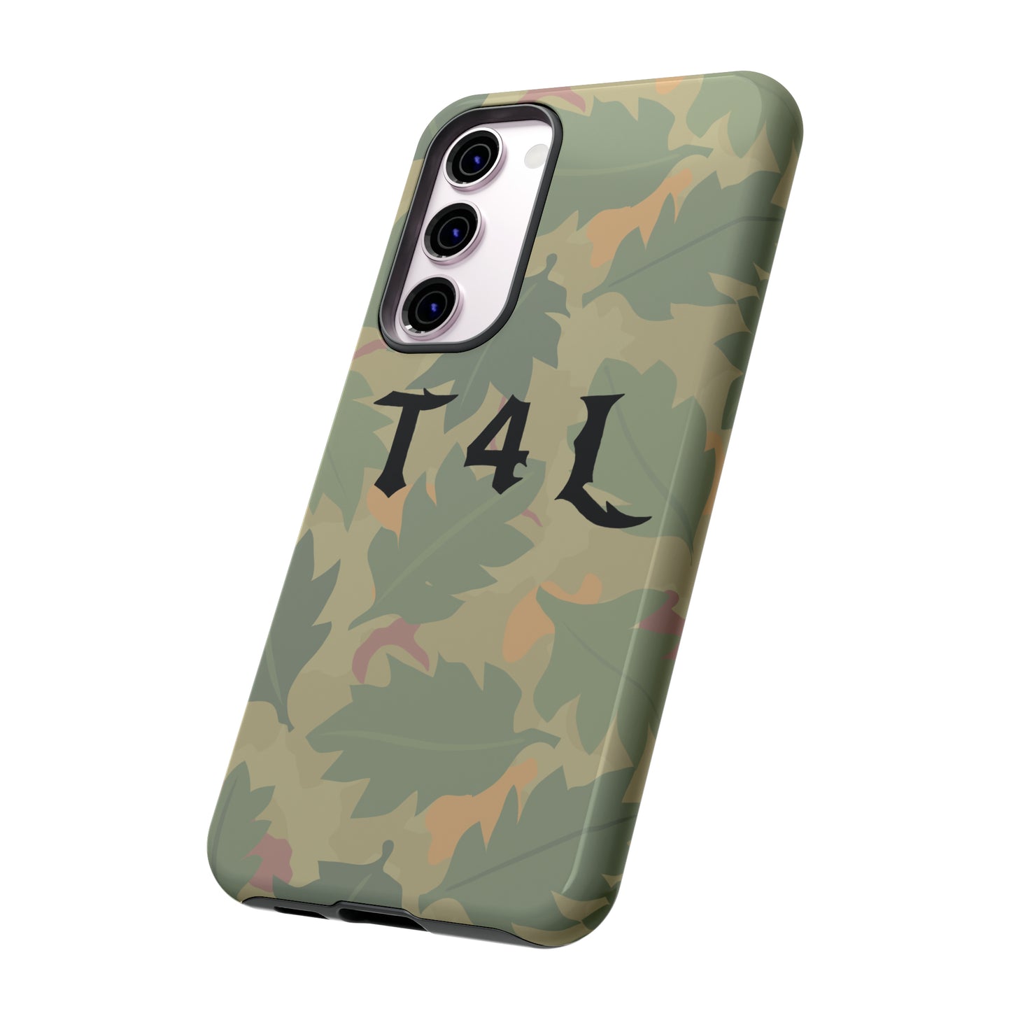 T4L leaf Camo Phone Cases