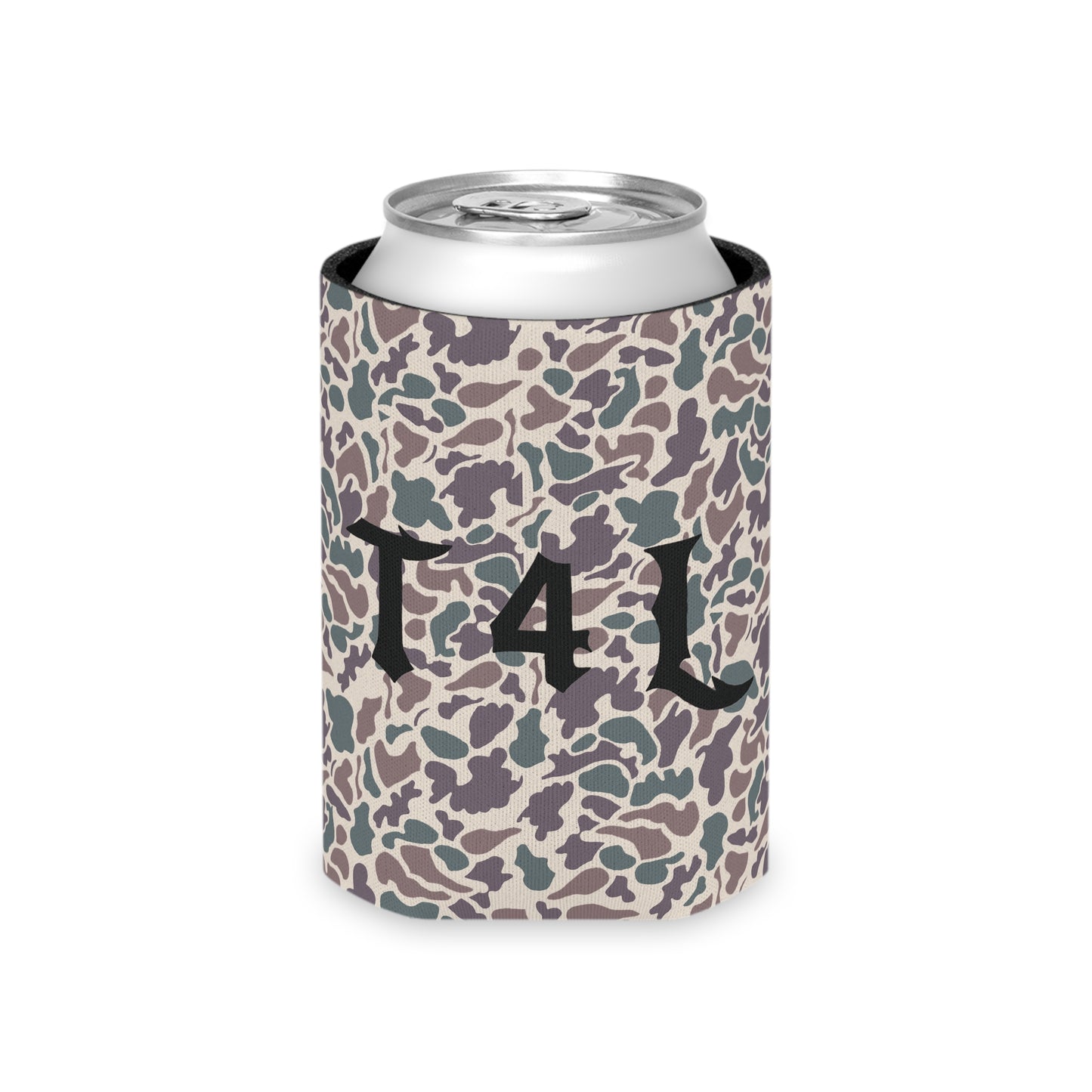 Retro Camo Can Koozie