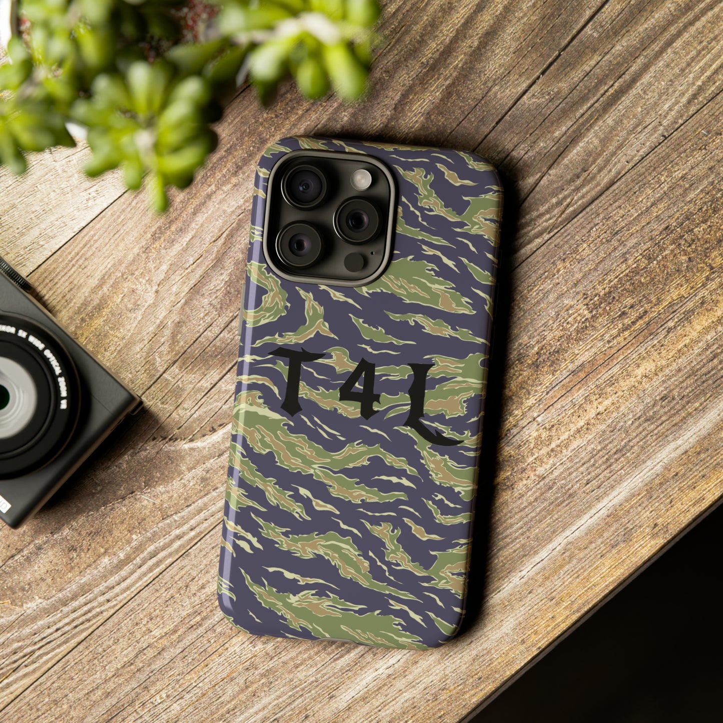 T4L Tiger Stripe Camo Phone Cases