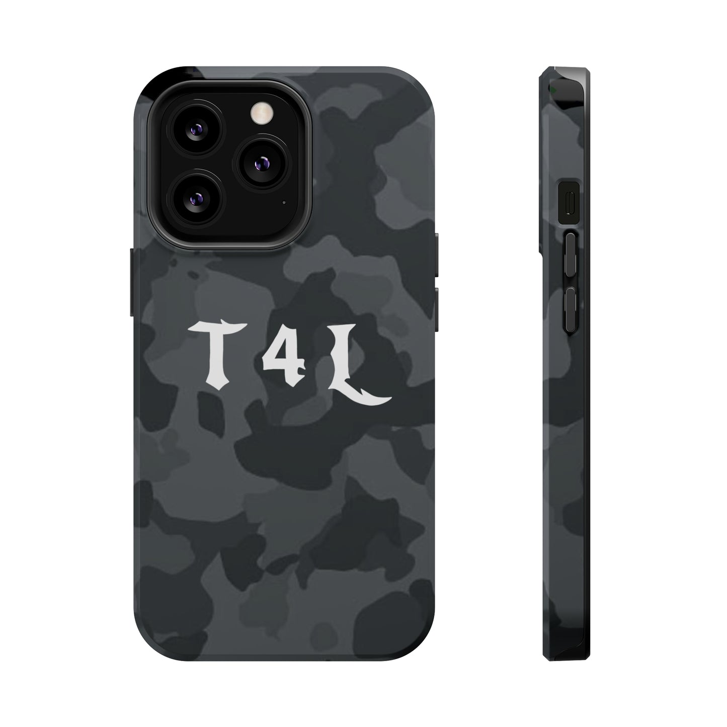 T4L Black Camo MagSafe Tough Cases