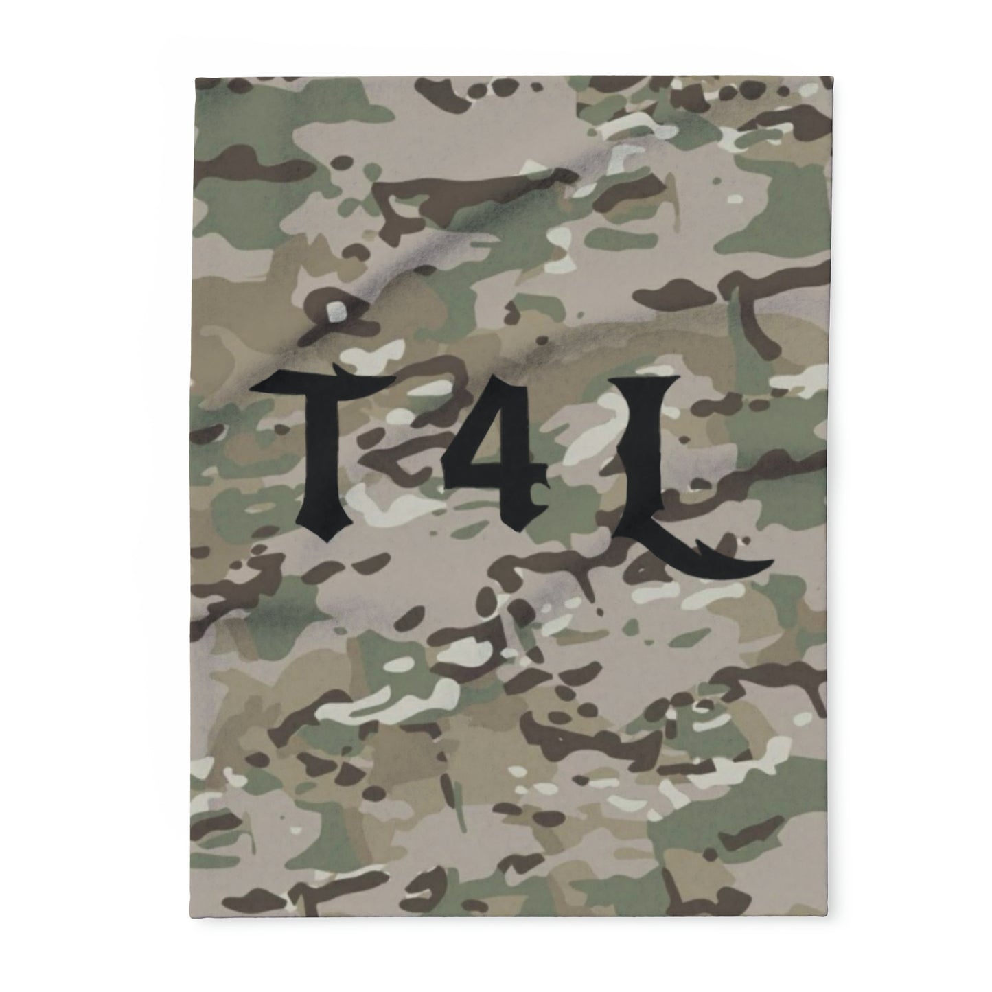 T4L Modern Camo Fleece Blanket