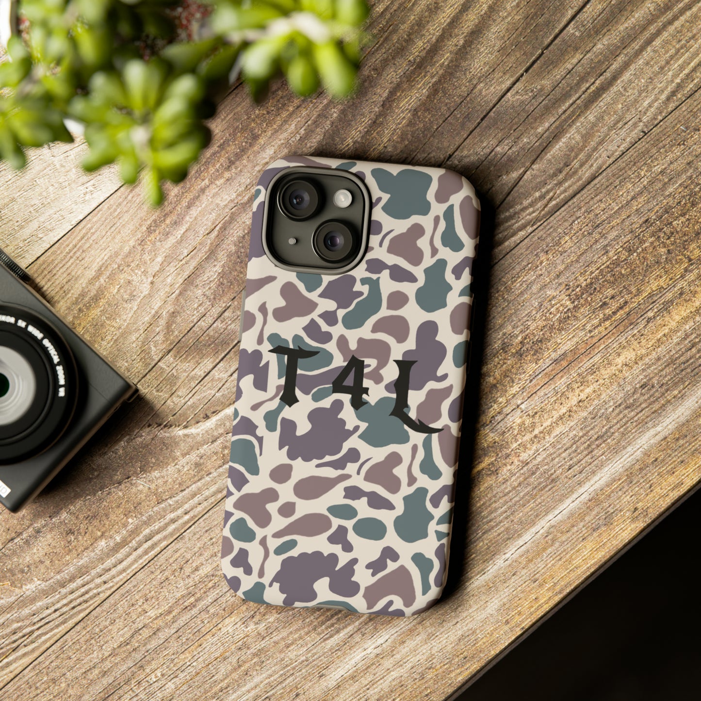 T4L Retro Camo Phone Cases