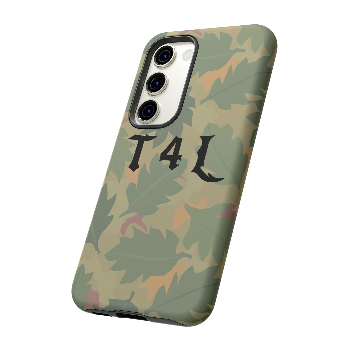 T4L leaf Camo Phone Cases