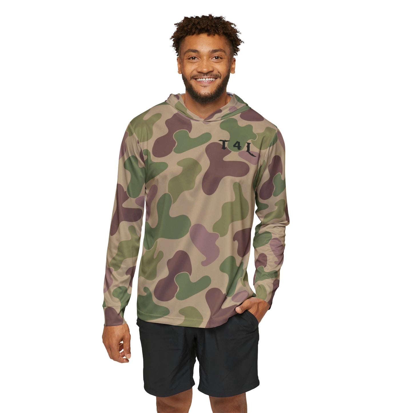 Retro Camo V2 Men's Sports Warmup Hoodie