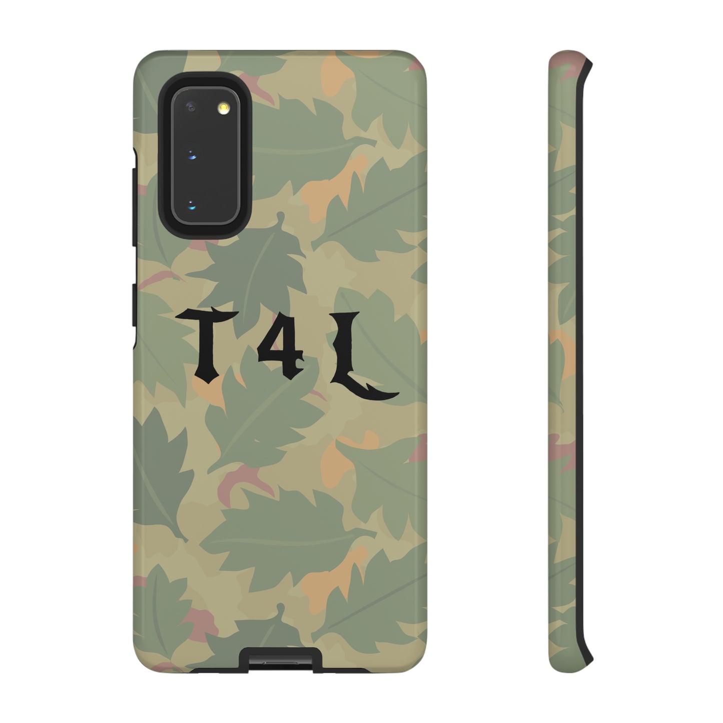 T4L leaf Camo Phone Cases