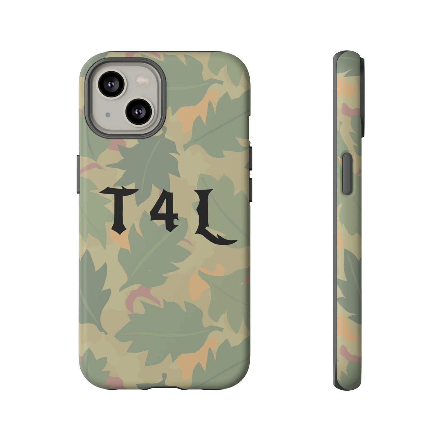 T4L leaf Camo Phone Cases