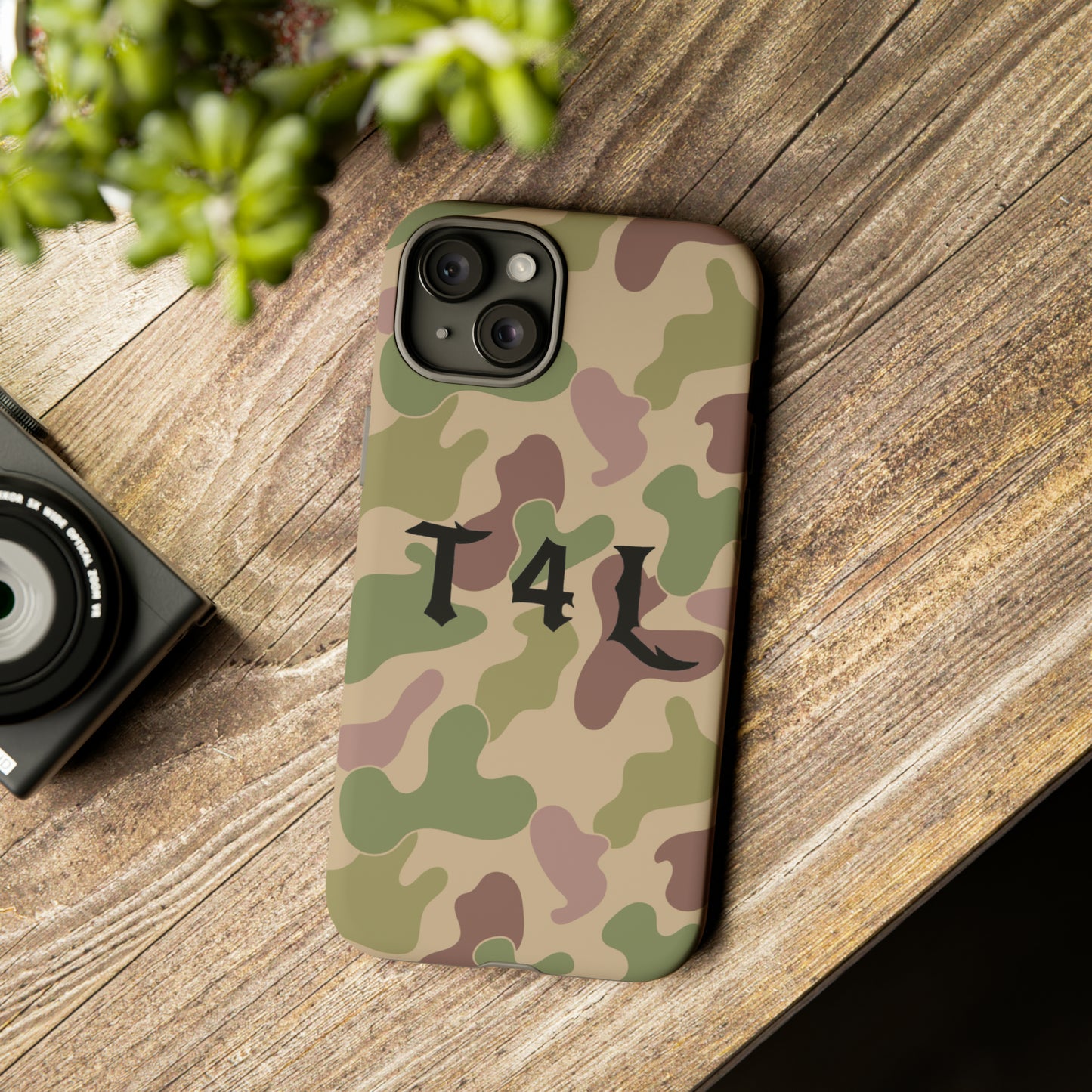 T4L Retro Camo V2 Phone Cases