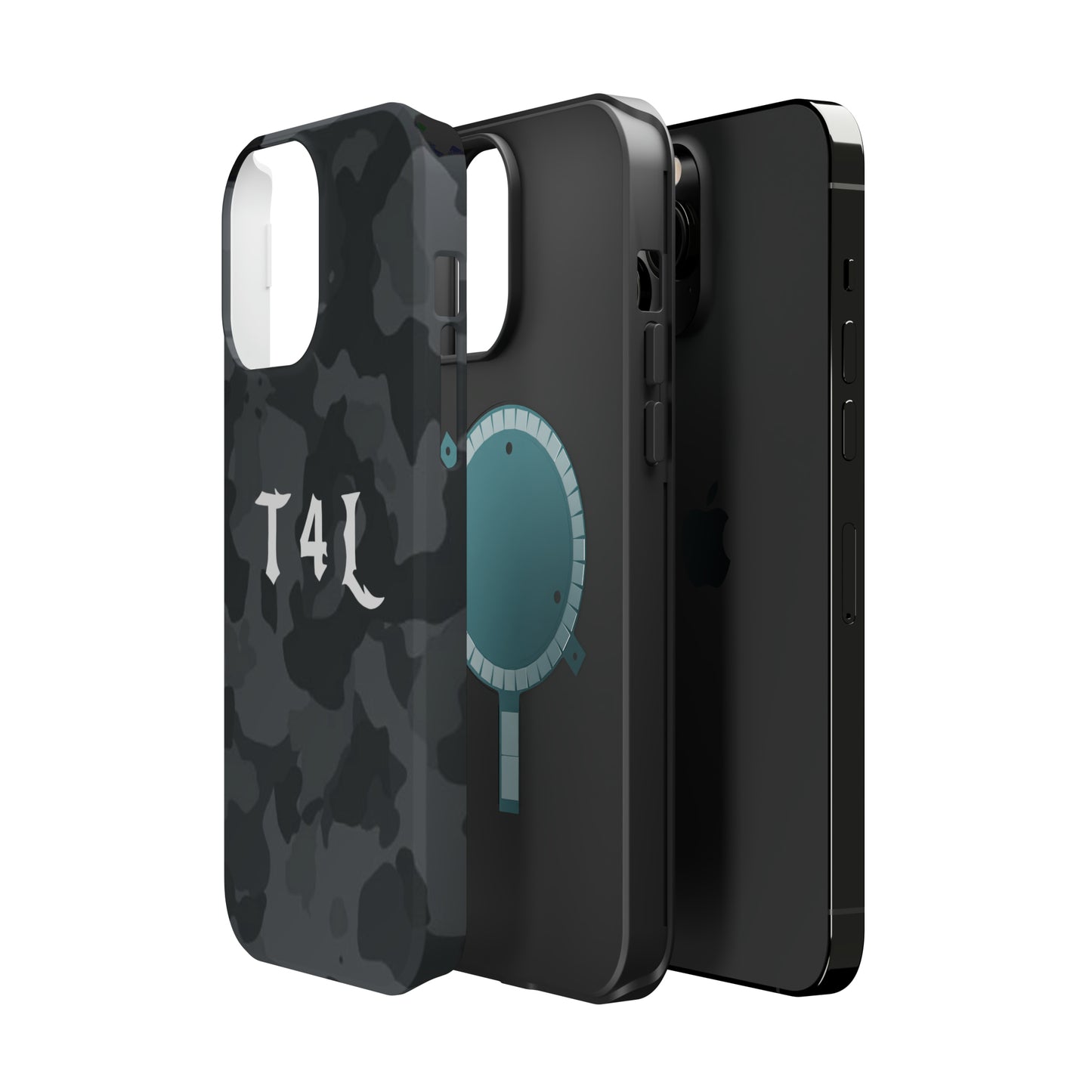 T4L Black Camo MagSafe Tough Cases