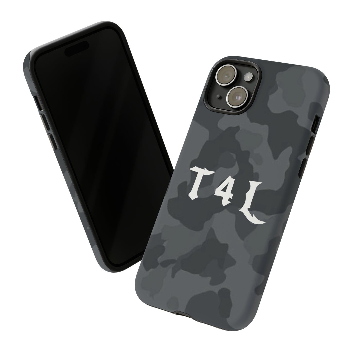 T4L Black Camo Phone Cases