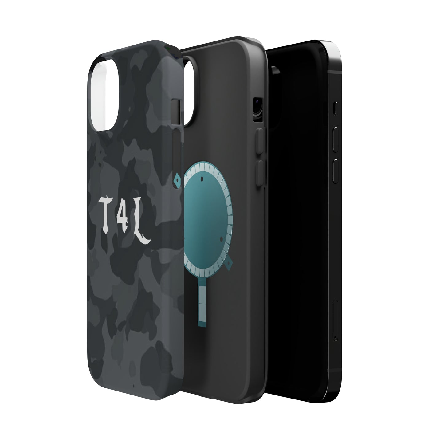 T4L Black Camo MagSafe Tough Cases