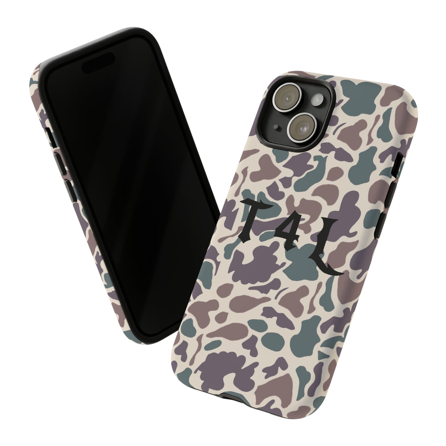 T4L Retro Camo Phone Cases