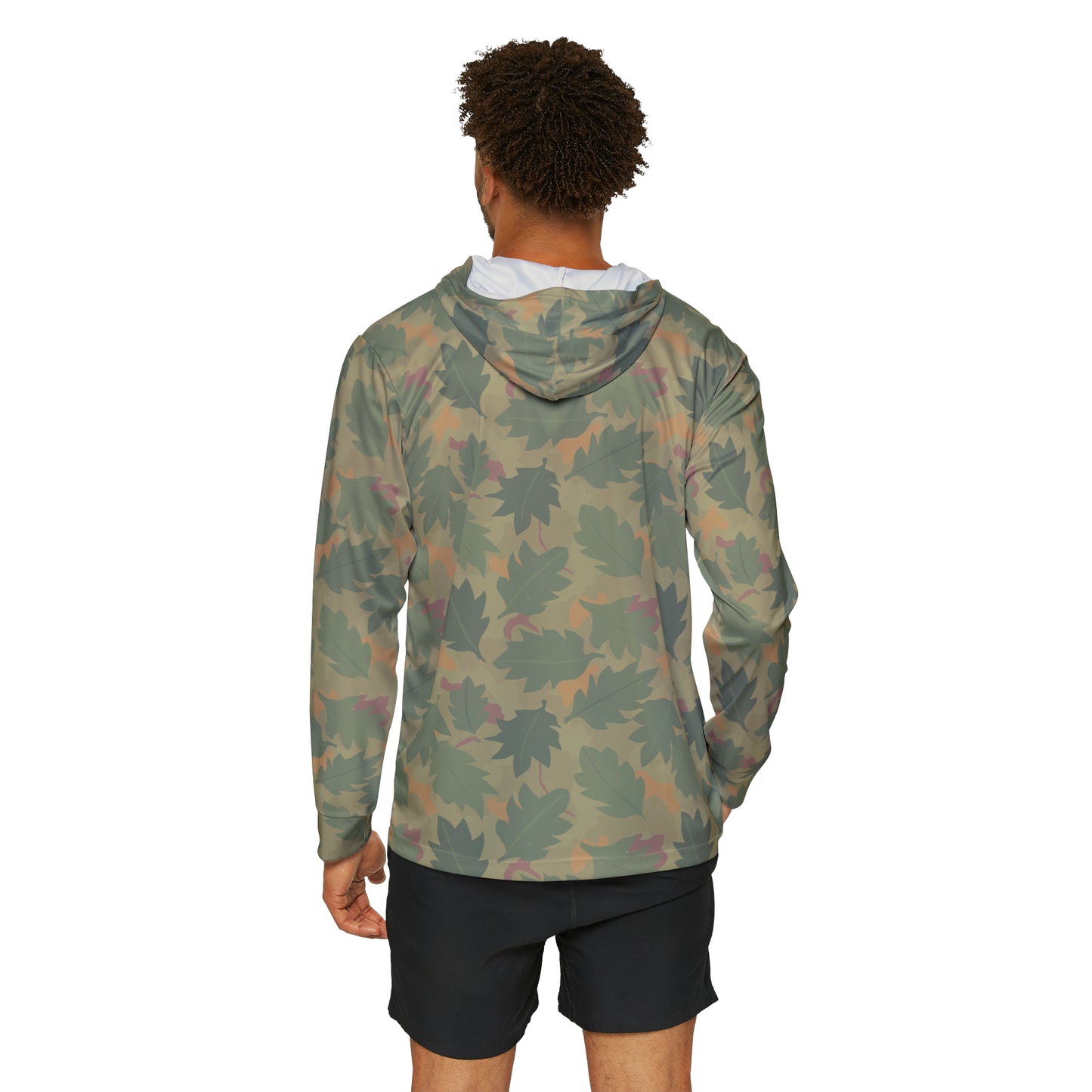 Leaf Camo Men's Sports Warmup Hoodie