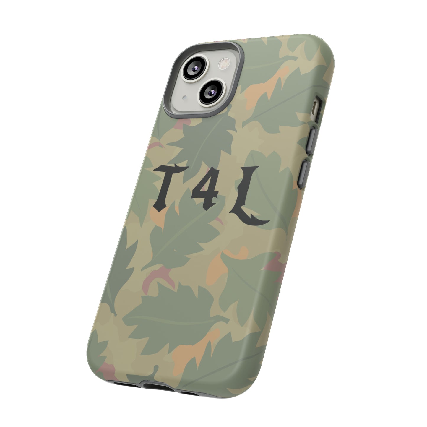 T4L leaf Camo Phone Cases