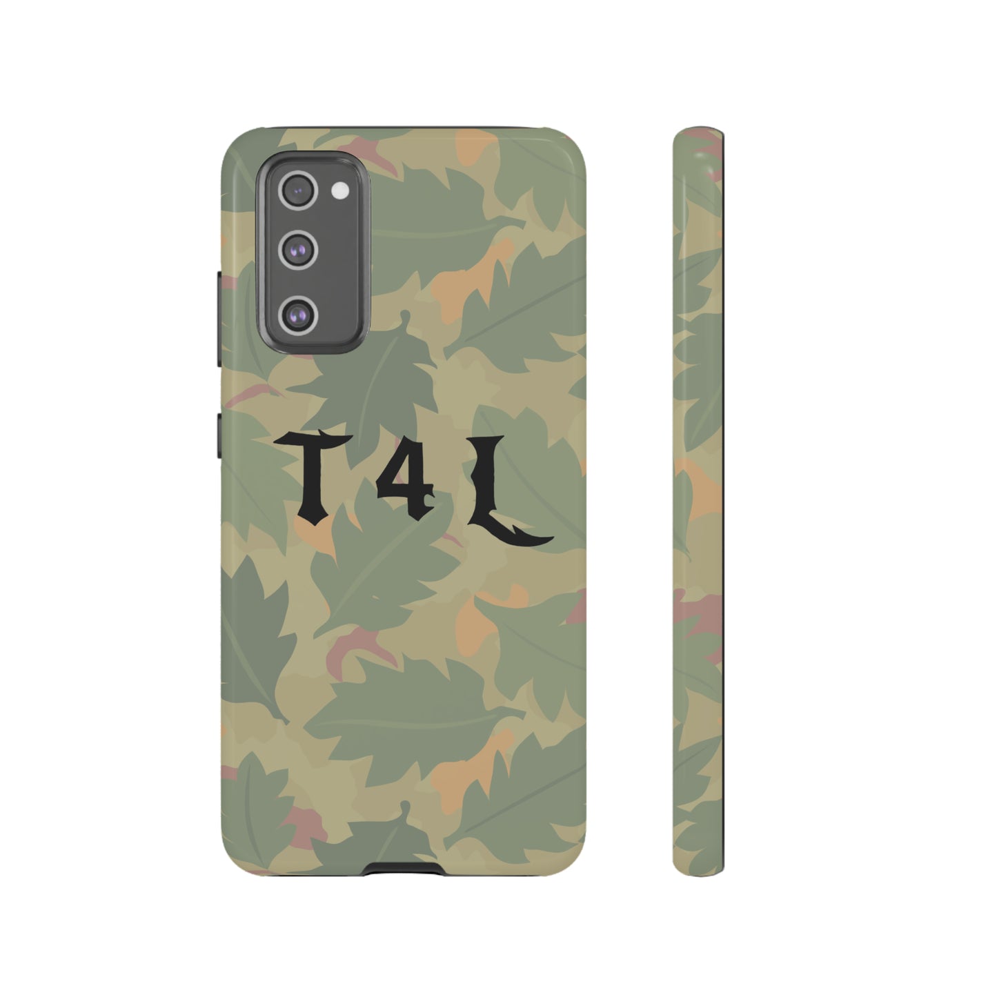 T4L leaf Camo Phone Cases