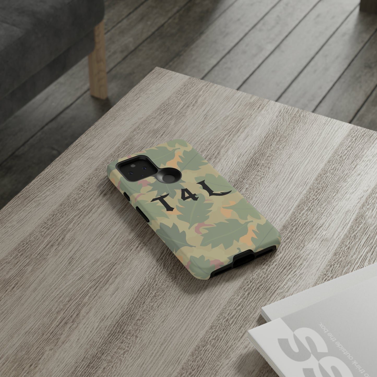 T4L leaf Camo Phone Cases