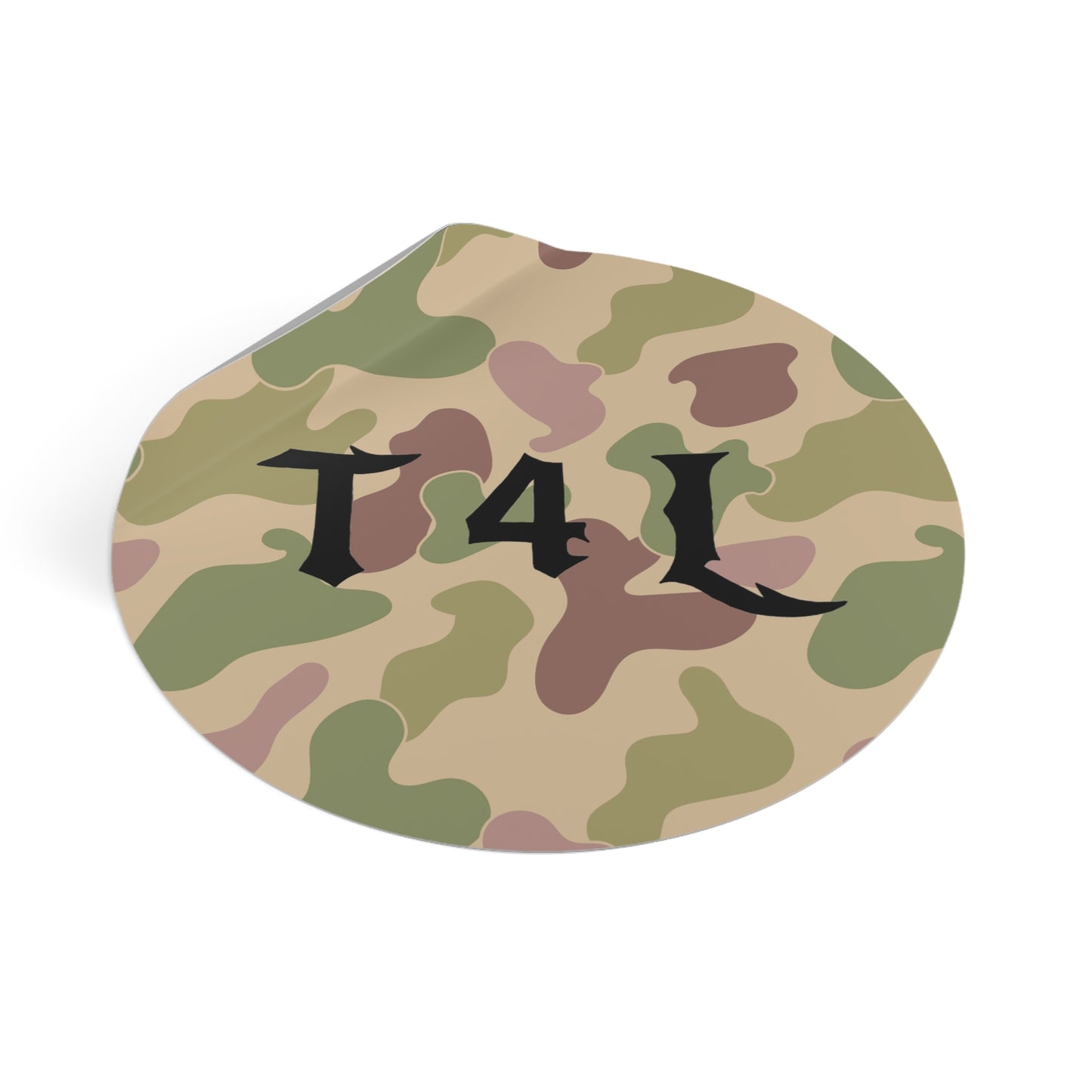 Retro Camo V2 Sticker