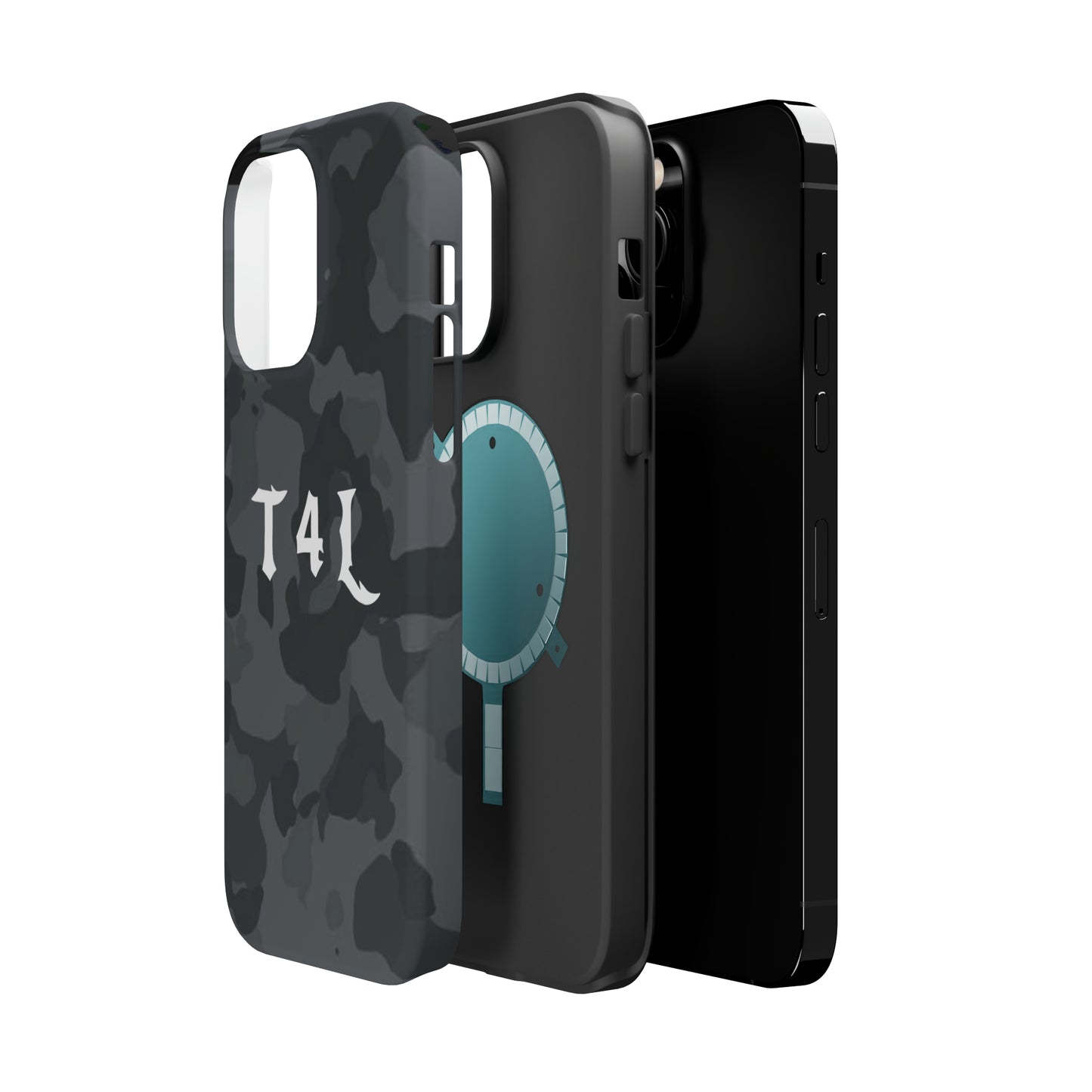 T4L Black Camo MagSafe Tough Cases