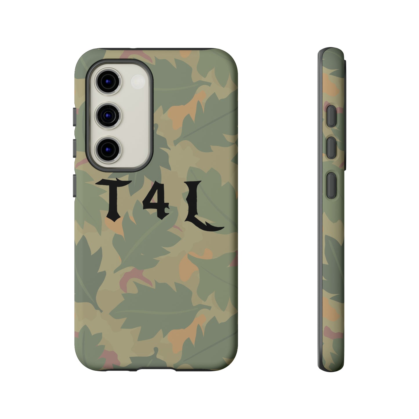 T4L leaf Camo Phone Cases