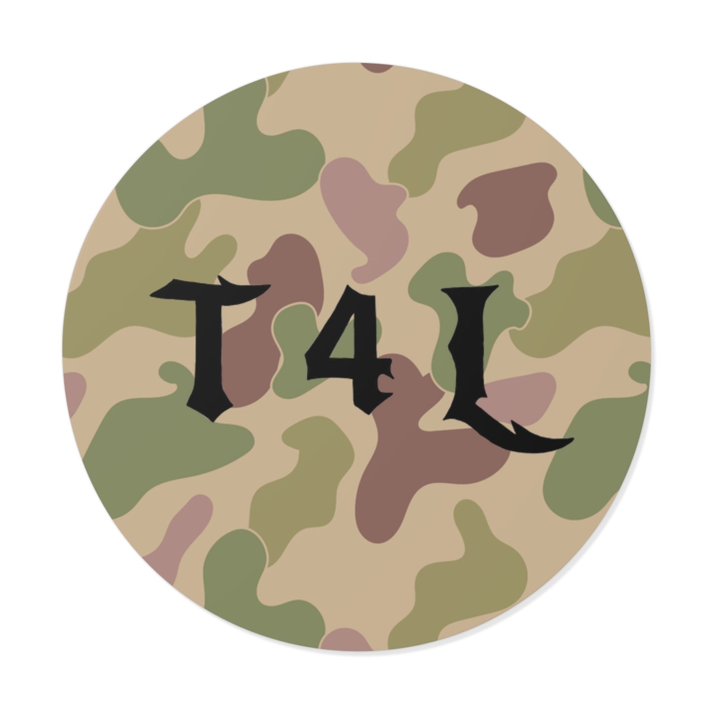 Retro Camo V2 Sticker