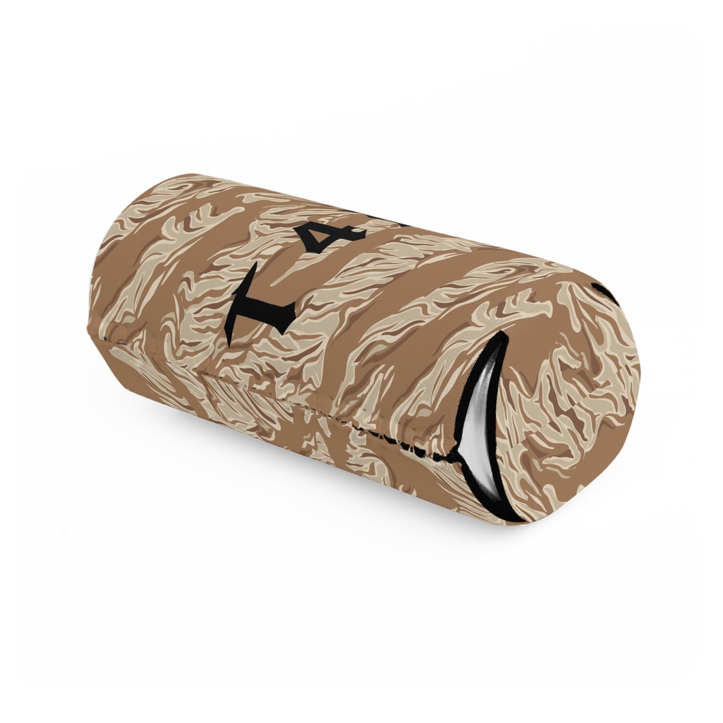 Brown Tiger Stripe Slim Koozie