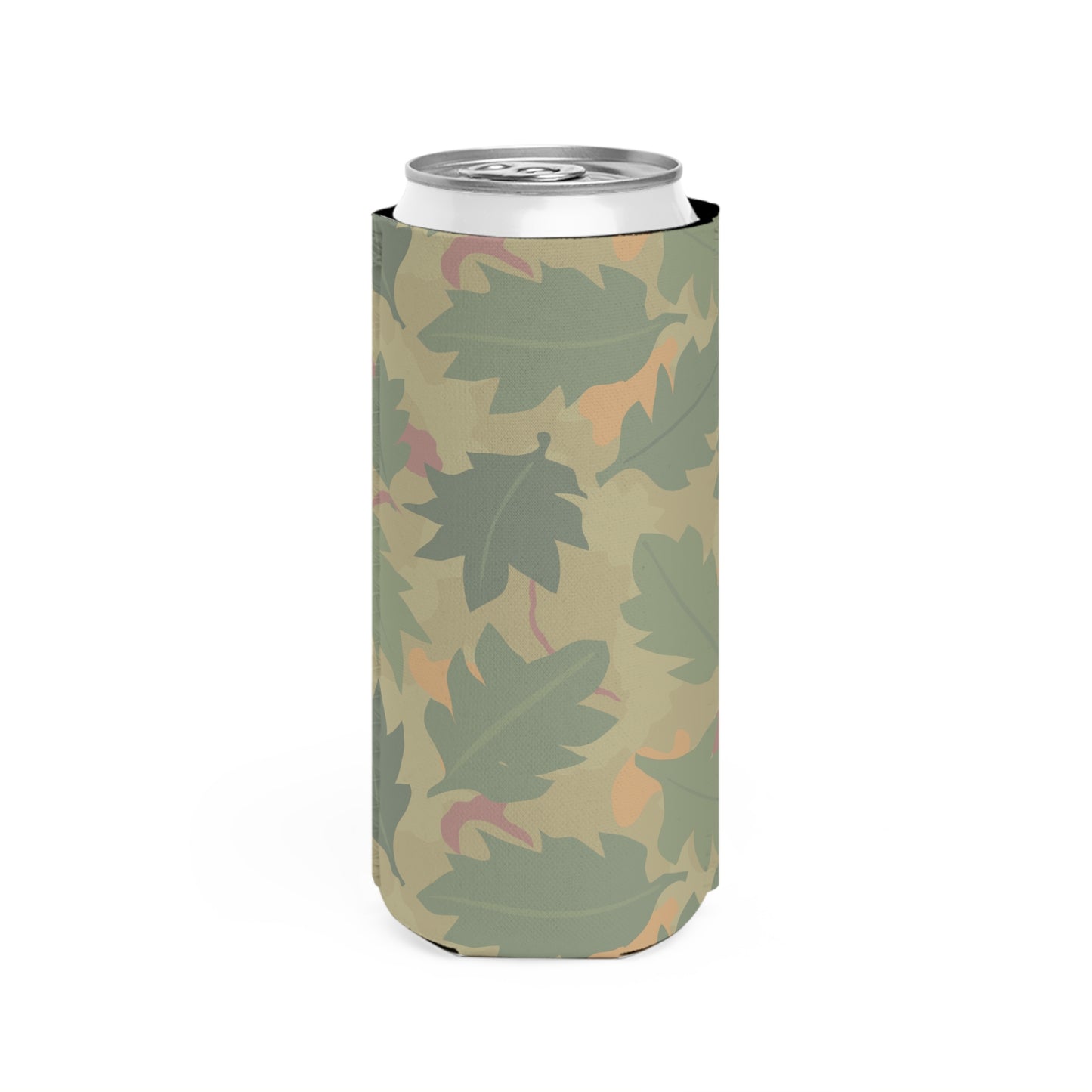 Leaf Camo Slim Koozie