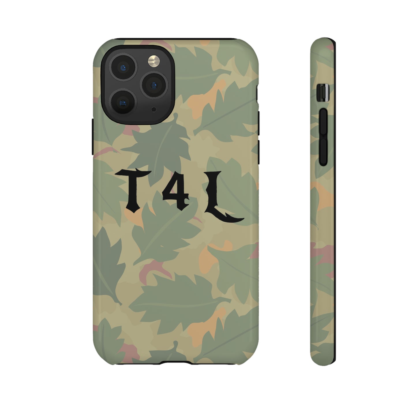 T4L leaf Camo Phone Cases