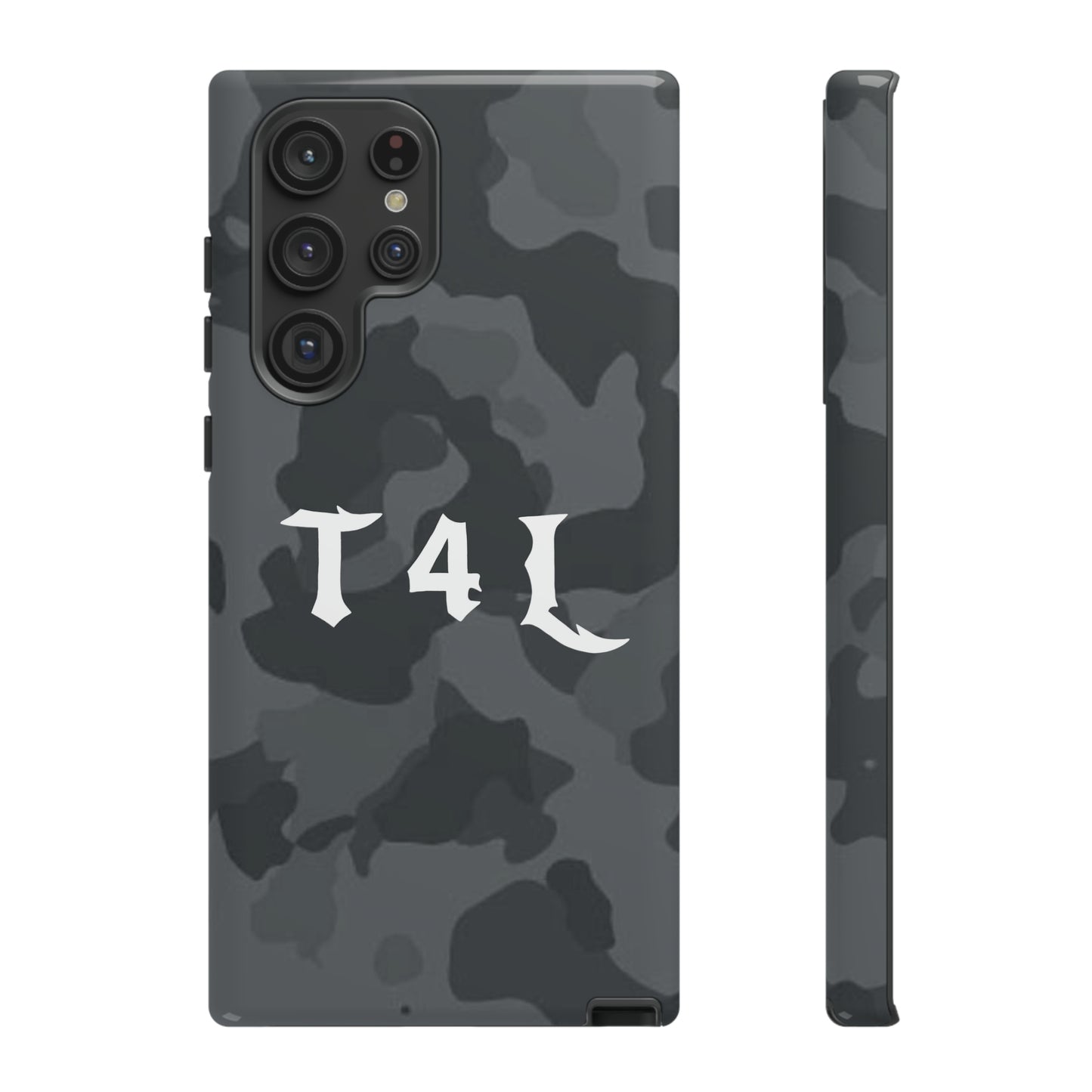 T4L Black Camo Phone Cases