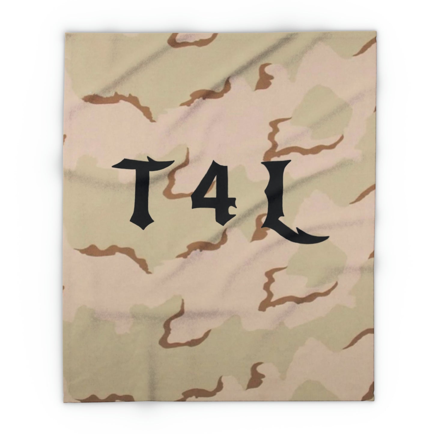 T4L Desert Camo Fleece Blanket