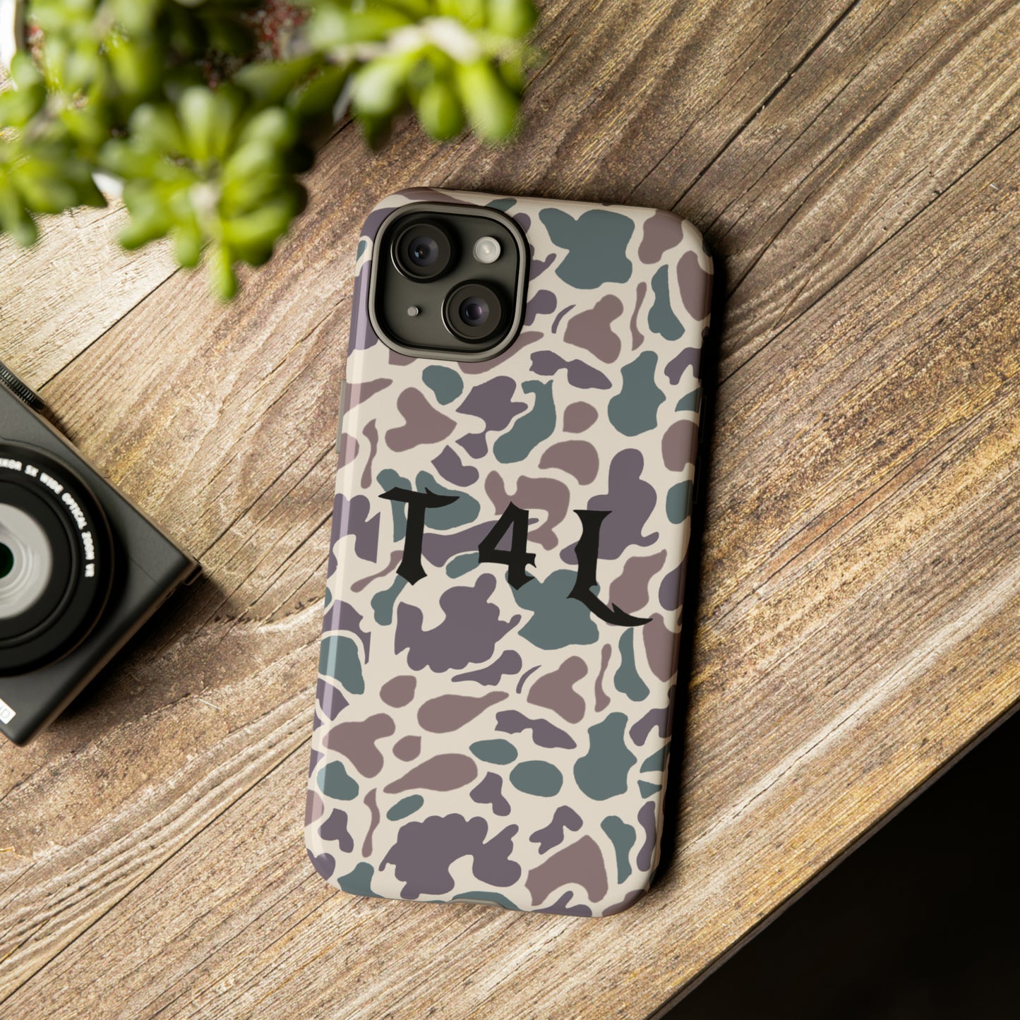 T4L Retro Camo Phone Cases